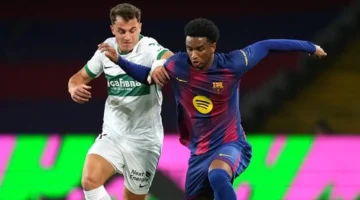 تاريخ المواجهة.. موعد مباراة برشلونة وإلتشي في الدوري الإسباني والقنوات الناقلة